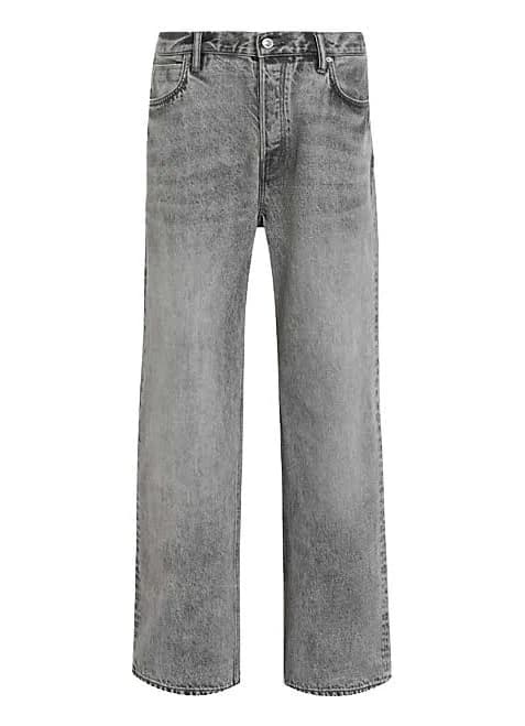 Allsaints Men's Lenny Loose Fit Wide Leg Jeans