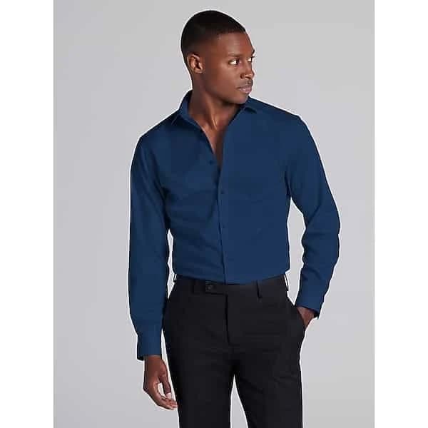 Kenneth Cole Men's Slim Fit Performance Dress Shirt