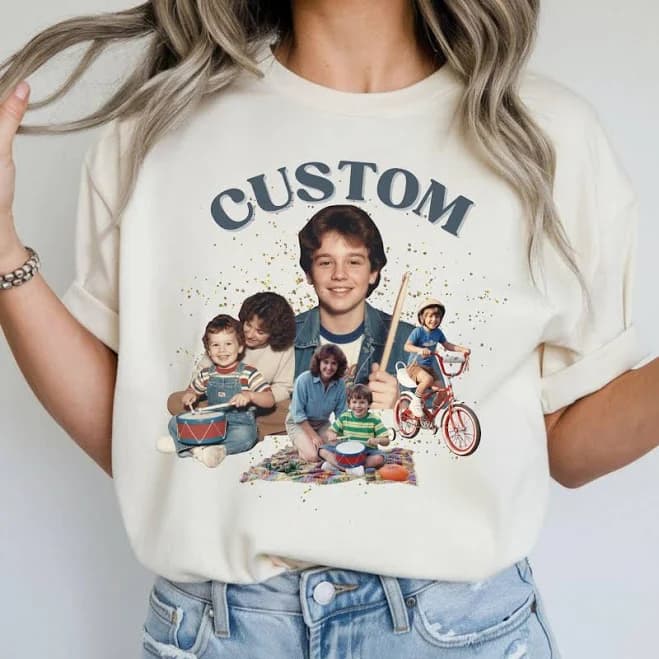 Custom Photo Collage Shirt