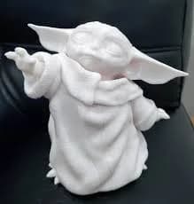 The Child - Baby Yoda - The Mandalorian - Premium 3D Printed Figurine