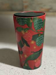 2019 Starbucks Travel Tumbler Mug 12oz Ceramic Holiday Christmas Ornaments Cup | eBay