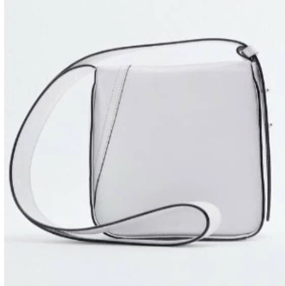 Zara Minimalist Leather Crossbody Bag