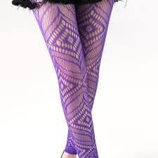 Amazon.com: BLULILY Womens Sexy Patterned Fishnet Footless Tights High Waist Net Footless Leggings Pantyhose Sheer Thigh High Stockings : Clothing, Shoes & Jewelry