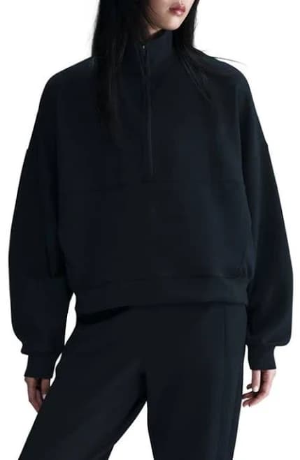 Nike Women's Dri-Fit Oversized 1/2-Zip Top