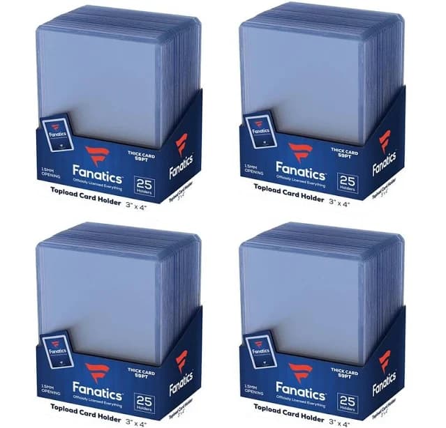 Fanatics 59pt Top Loader Bundle