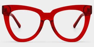 Yaser Cat-eye Black Eyeglasses and Acetate Frames