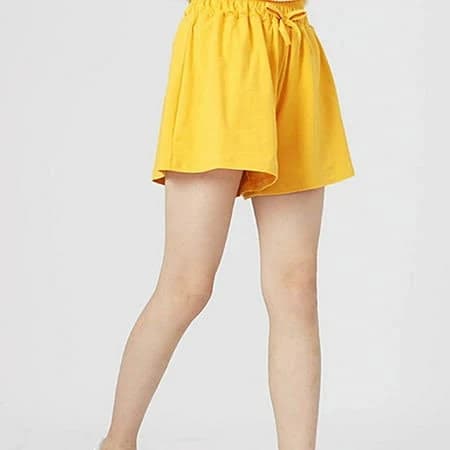 Girls' Drawstring Elastic Waist Active Shorts