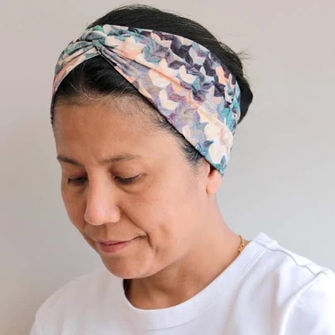 Women's Bohemian Knot Front Wide Headband