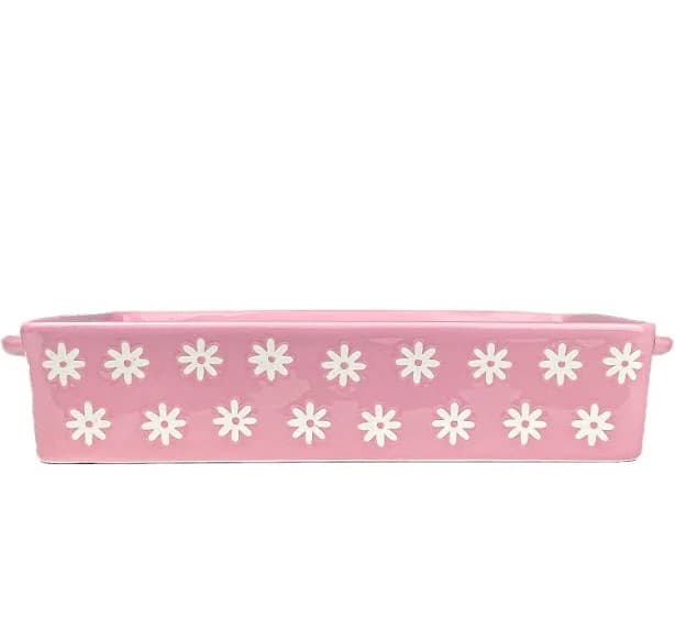 Ten Strawberry Street Daisy Rectangular Baker