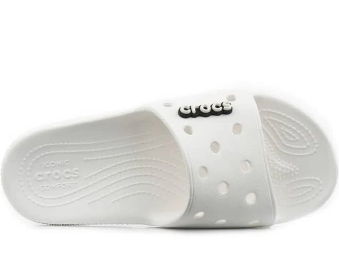 Unisex CROCS Classic Slide Sandals white/blanc
