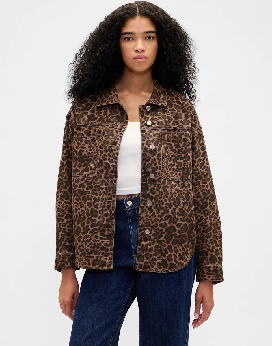 Gap Women's Oversized Denim Shirt Jacket