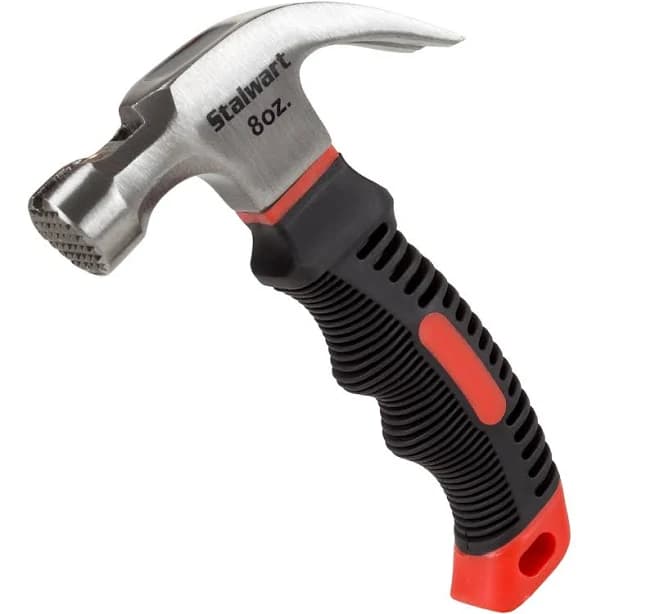 Stalwart Stubby Claw Mini Fiberglass Hammer