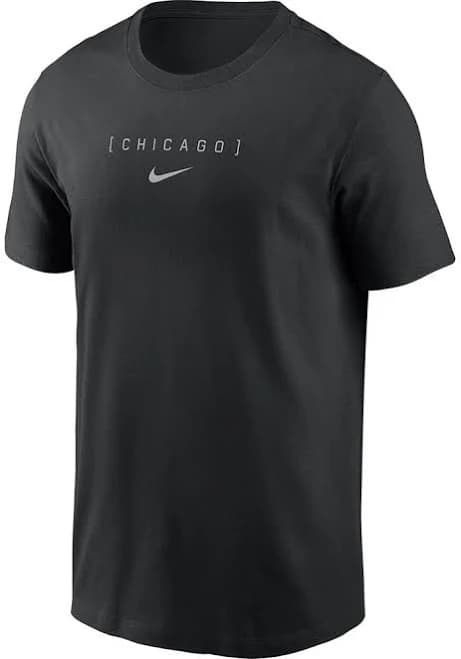 Nike Men's Chicago White Sox Large Logo Back Stack T-Shirt