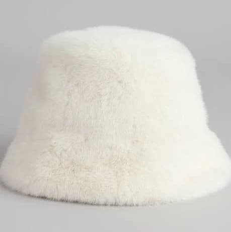 Windsor Cool Girl Faux Fur Bucket Hat