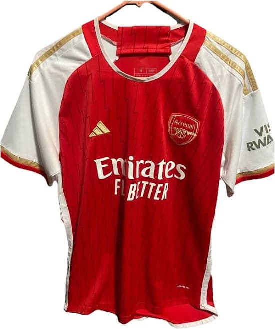 Arsenal Jersey 2023/2024 Touch Afc Football Epl Adidas Aero Ready Size