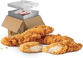 Grumpy Butcher Breaded Chicken Breast Tenderloins, 5 Pounds (Pack of 1) - Ready to Cook Natural Chicken Tenders - Premium Poultry Breed No Antibiotics & Hormones