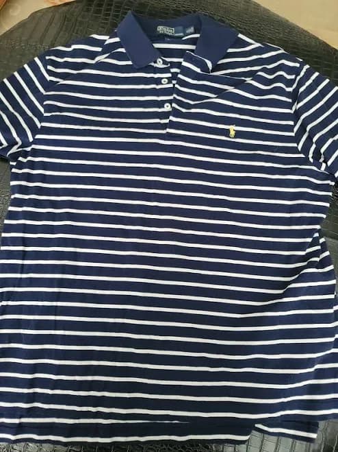 Polo Ralph Lauren Men's Custom Slim-Fit Striped Cotton Polo