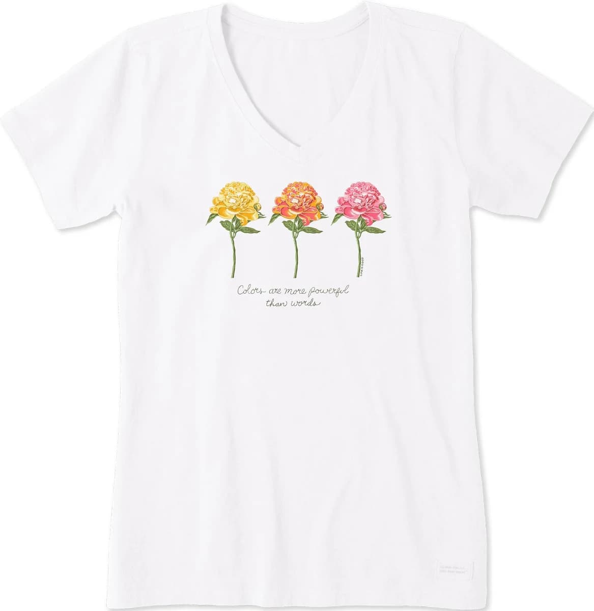 Life is Good Women's Crusher V-Neck T-Shirt