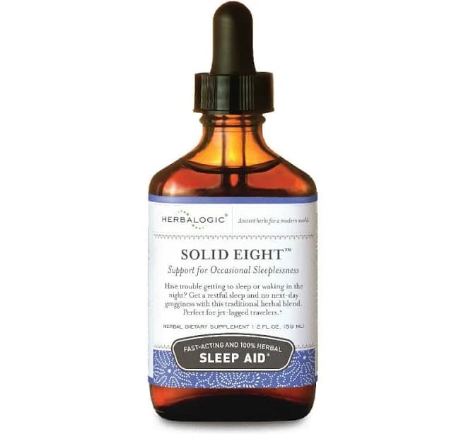 Herbalogic Solid Eight Liquid Herb Drops Fast Acting Herbal Sleep Aid