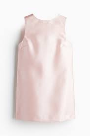 Bow-Detail Sleeveless Dress - Light dusty pink - Ladies | H&M US