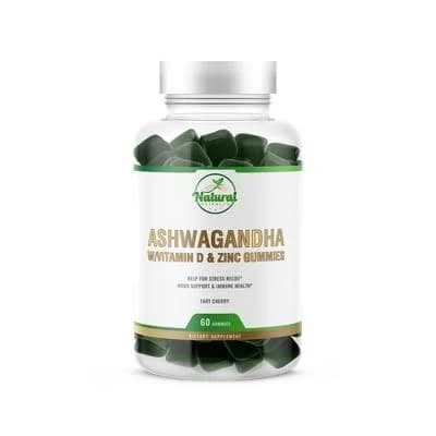 Natural Extract Ashwagandha Gummies 60ct