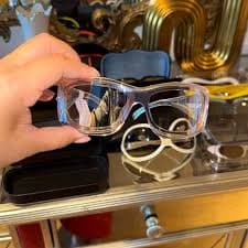 Givenchy Clear metallic Glasses