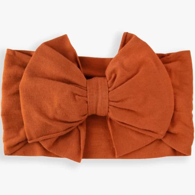 RuffleButts Baby Girls Big Bow Headband
