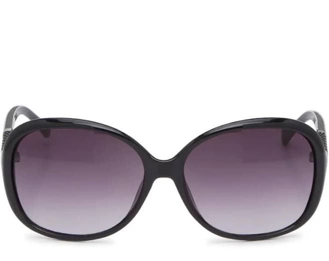 Jessica Simpson Women's Oversized Quilted Sunglasses
