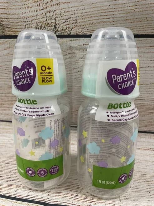Parents Choice Slow Flow Nipple Bottle