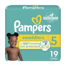 Pampers Swaddlers Size 5 Diapers