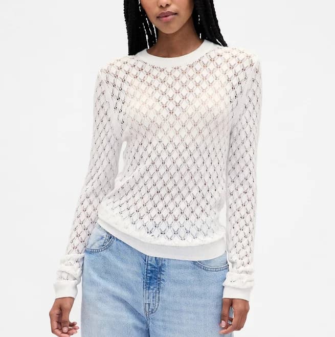 Gap Women's Pointelle Sweater