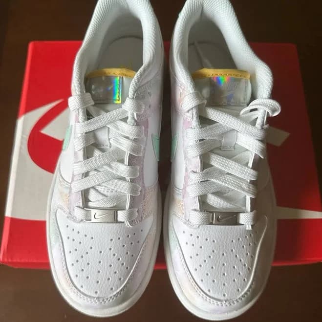 Dunk Low White/ Mint Foam 4y/w6