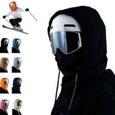 Winter Balaclava with Goggles, Windproof Fleece-Lined Ski Mask for Cold Weather, Full Face Cover Thermal Hat for Motorcycle Riding, Snowboarding, Camping and Outdoor Activities - Walmart.com