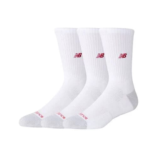 New Balance Unisex Active Premium Crew Socks (3 Pack)