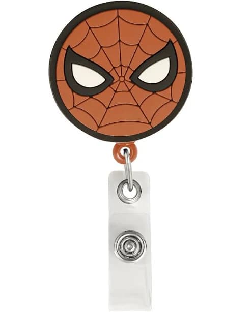 Marvel Spider-Man Retractable ID Card Badge Reel with Alligator Clip