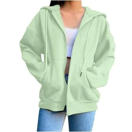 Women's Full Zip Hoodie with Pockets