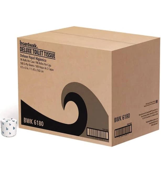 Boardwalk 2-Ply Septic Safe Toilet Tissue White
