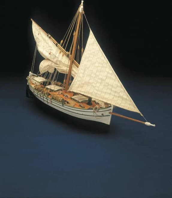 Mantua Models Santa Lucia Smugglers Boat Model Kit HPS/744