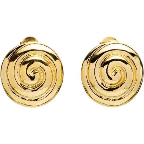 Spiral Silver Earrings