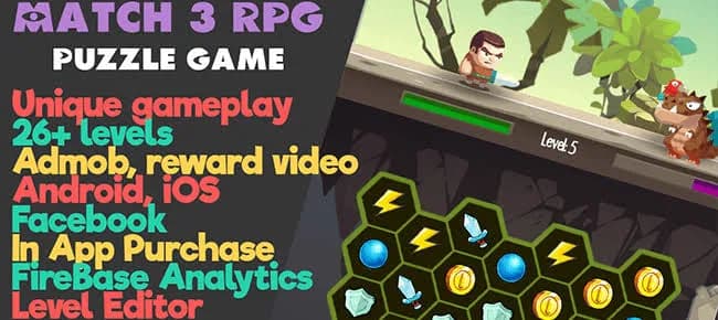 Match 3 RPG Puzzle Game