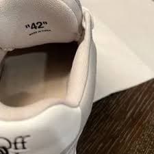 Off-White | Shoes | Offwhite Size 42 Grey Sneakers | Poshmark