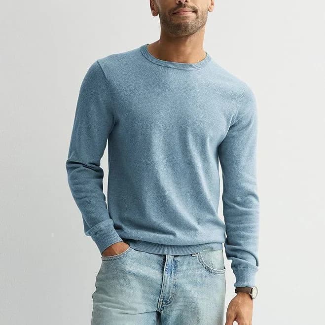 SONOMA Goods For Life Men's Lightweight Crewneck Sweater