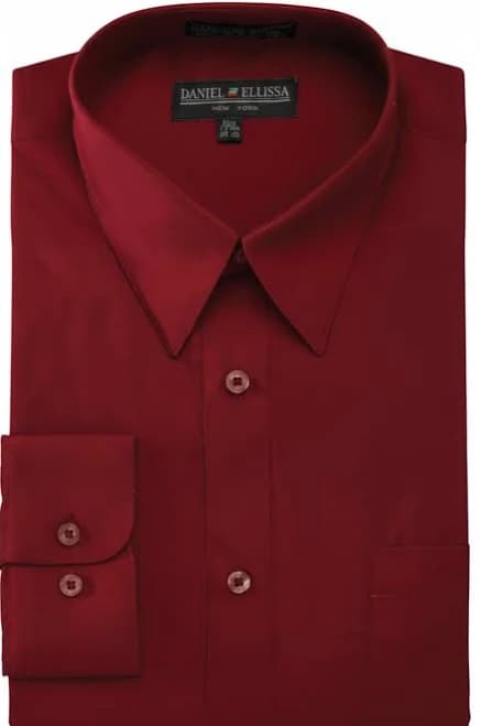 Men's Convertible Cuff Dress Shirt