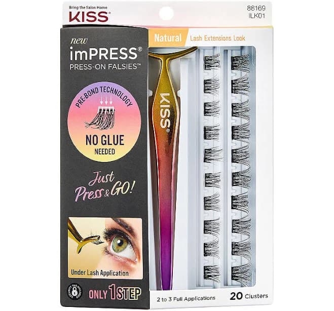 Impress Press-On Falsies Eyelash Clusters