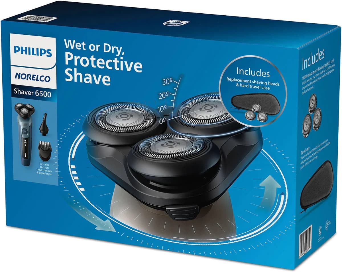 Philips Norelco Wet and Dry Electric Shaver 6500