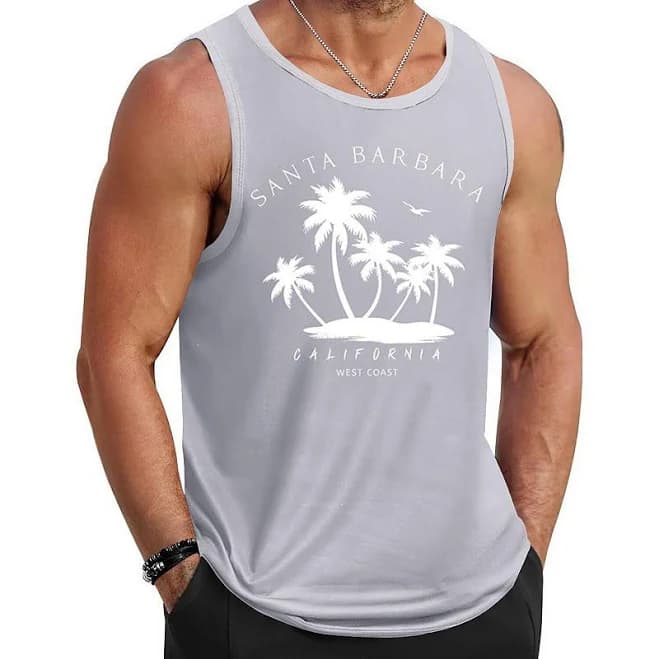 COOFANDY Men's Sleeveless Cotton Tank Tops