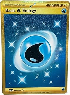 Pokemon - Water Energy 279/193 - Paldea Evolved - Gold Secret Rare Card