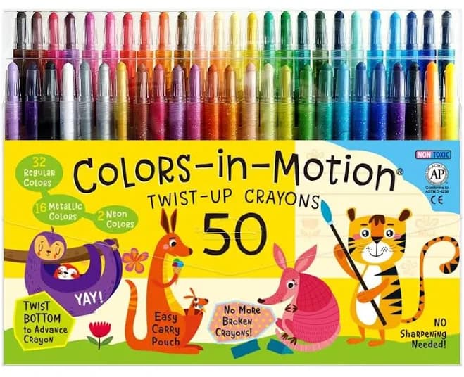 Colors-in-Motion Twist-Up Crayons