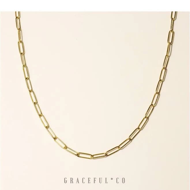 Paperclip Choker Necklace
