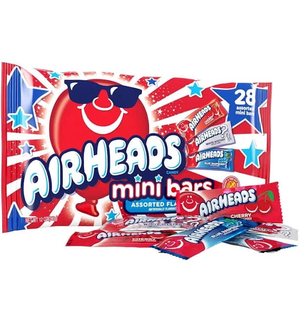 Airheads Mini Bars Chewy Candy